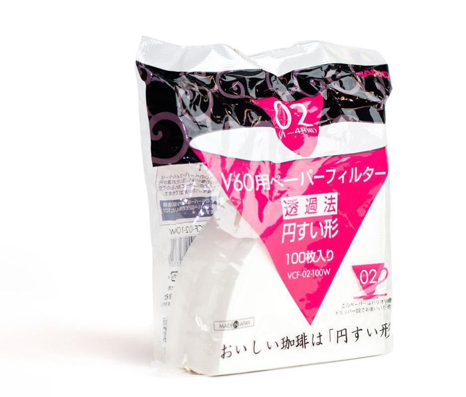 Hario V60 #02 Filters (Pack of 100)