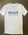 Bows Tee Shirt - Blue/Blue